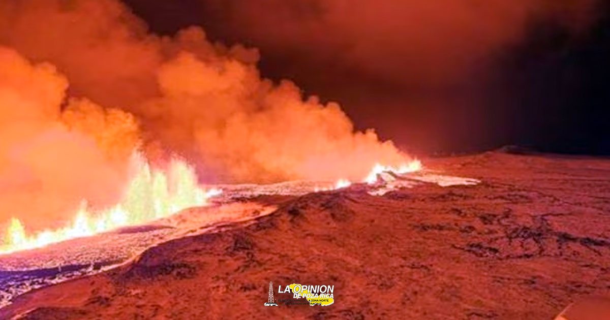 Islandia: Erupción Volcánica en Grindavik Anunciada por Sismos; la Naturaleza Exhibe su Poder