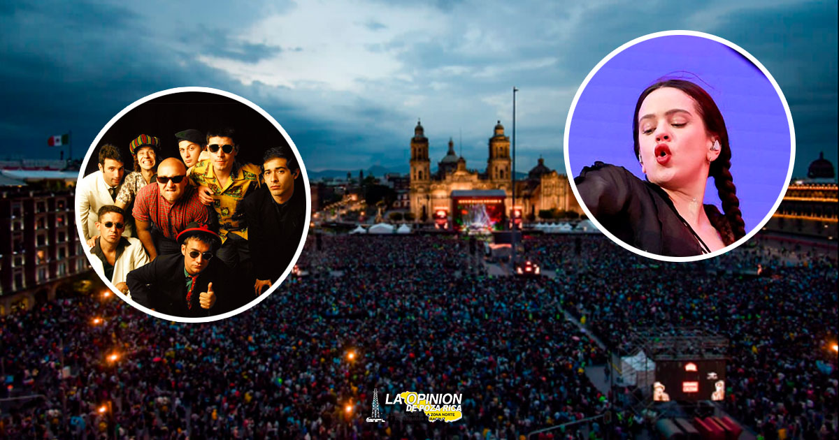 Los conciertos en el Zócalo: un espectáculo no tan gratuito para los asistentes