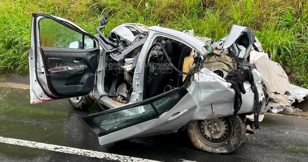 Cuatro pierden la vida en accidente vial