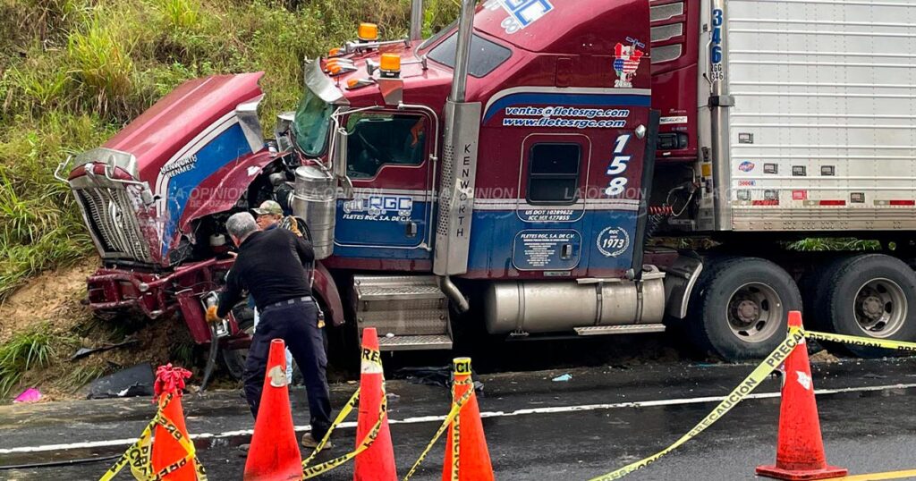 Cuatro pierden la vida en accidente vial