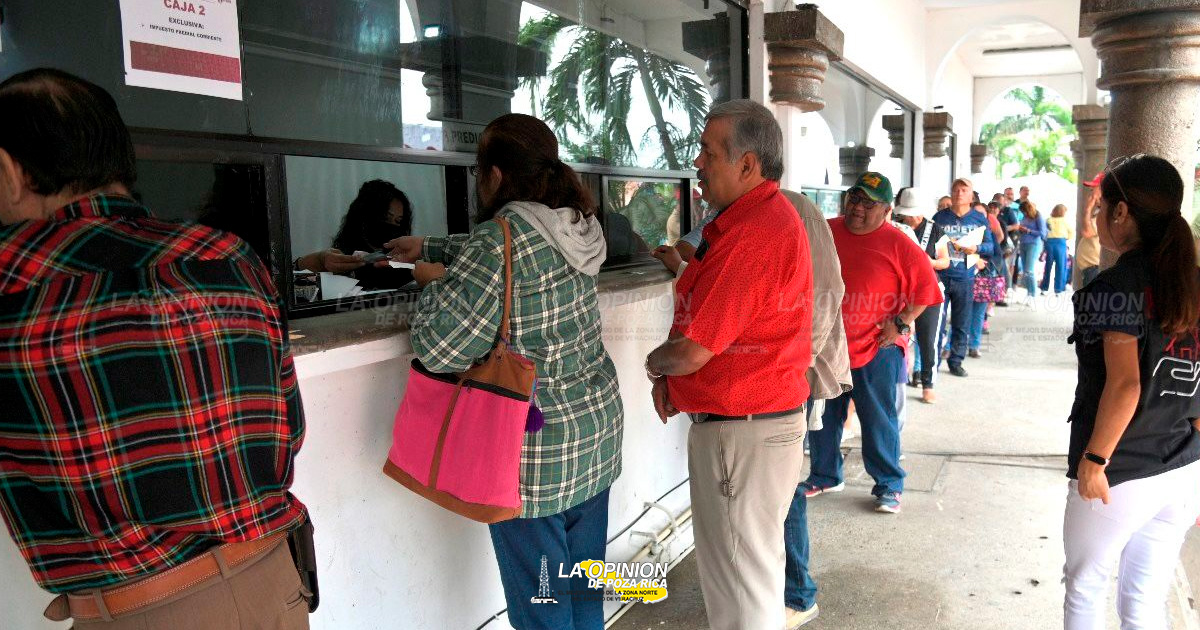 Con enorme participación de la población inició el pago del Impuesto Predial 2024
