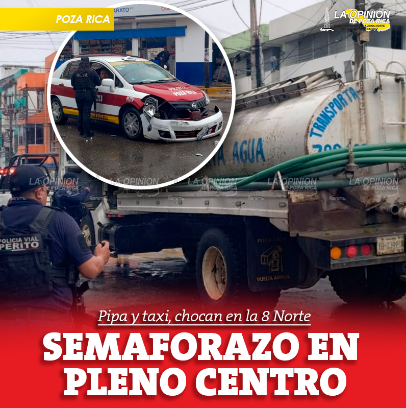 Semaforazo en pleno centro