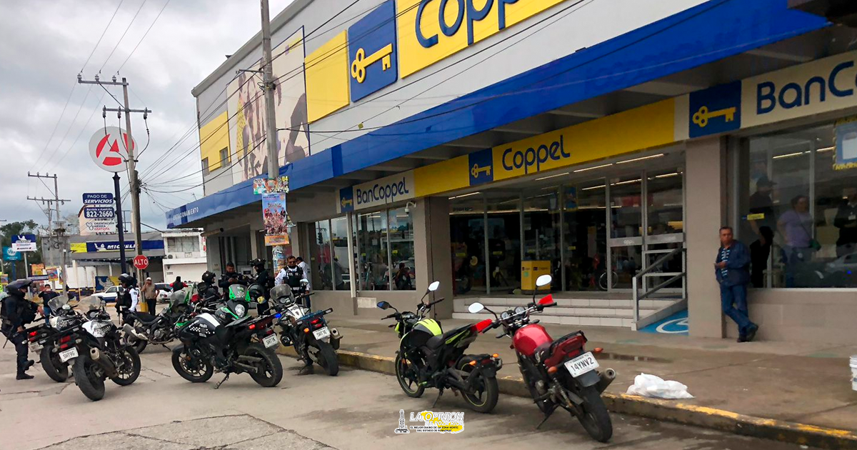 Detenida Fardera en Tienda Coppel 27 de Septiembre