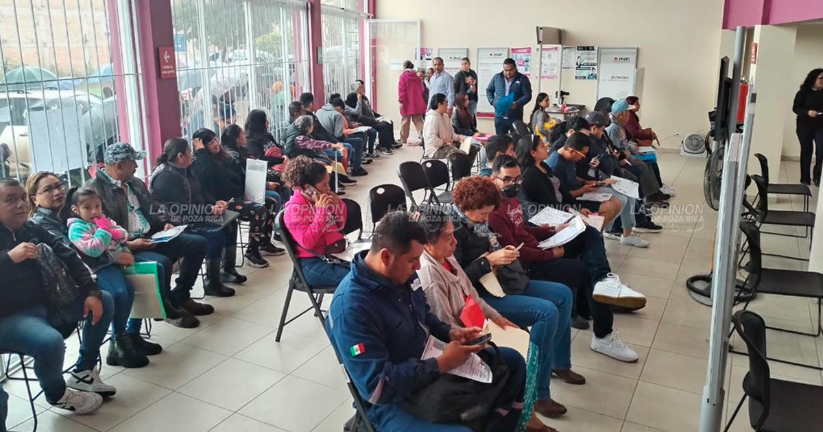 Este lunes vence plazo para tramitar credencial INE