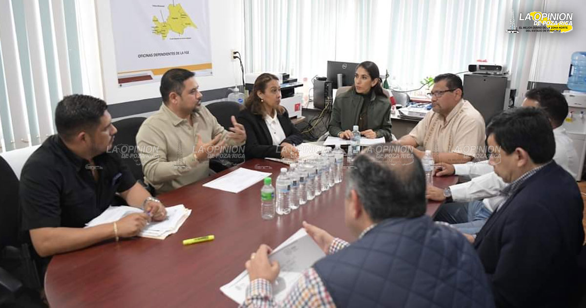 FISCAL GENERAL SUPERVISA TRABAJOS DE INVESTIGACIÓN EN LA FISCALÍA REGIONAL TUXPAN