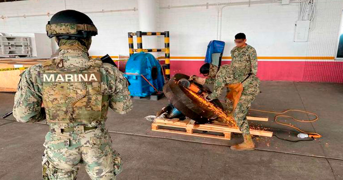 Decomisan más de 80 kilos de droga en recinto portuario
