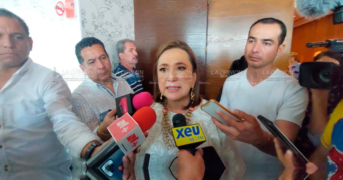 Portuarios invertirán en Veracruz si Gobierno Federal brinda condiciones: Xóchitl Gálvez.