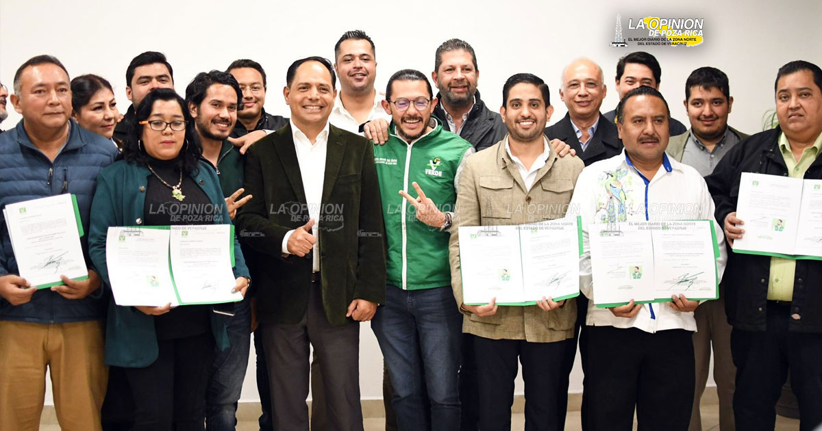 Fernando Kuri reestructura al PVEM de Veracruz