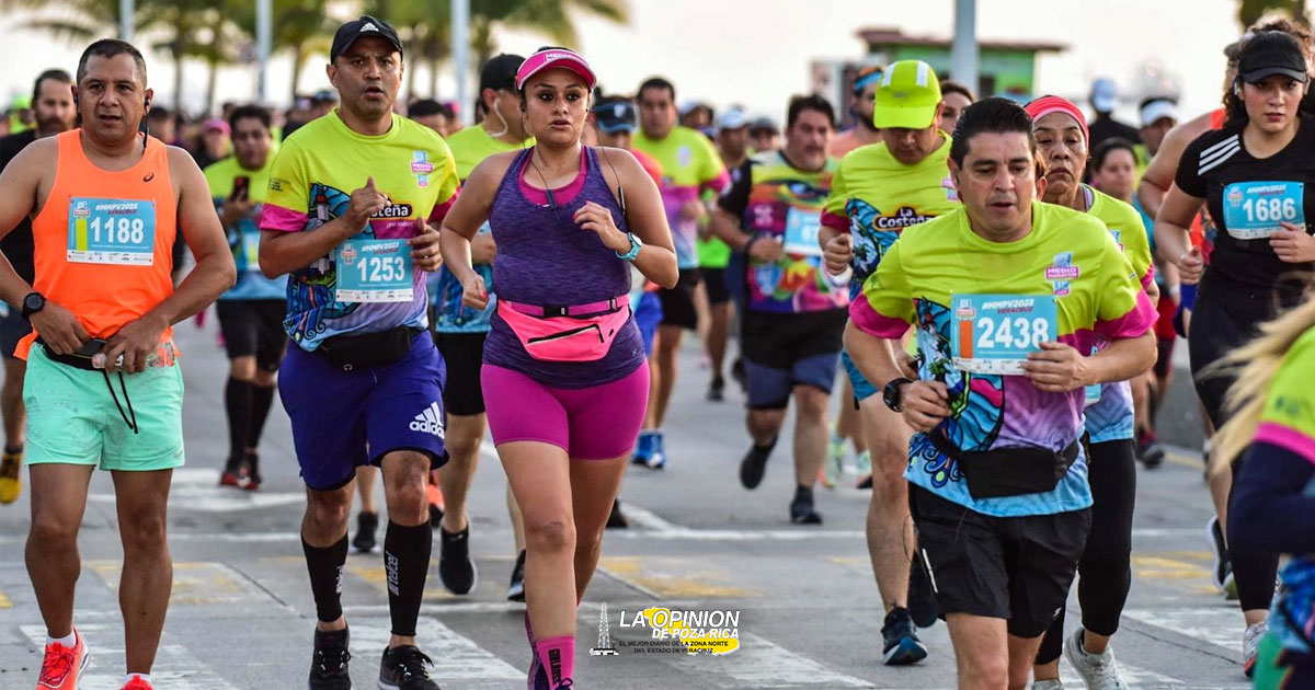 Lista la logística del Medio Maratón de Veracruz 2024