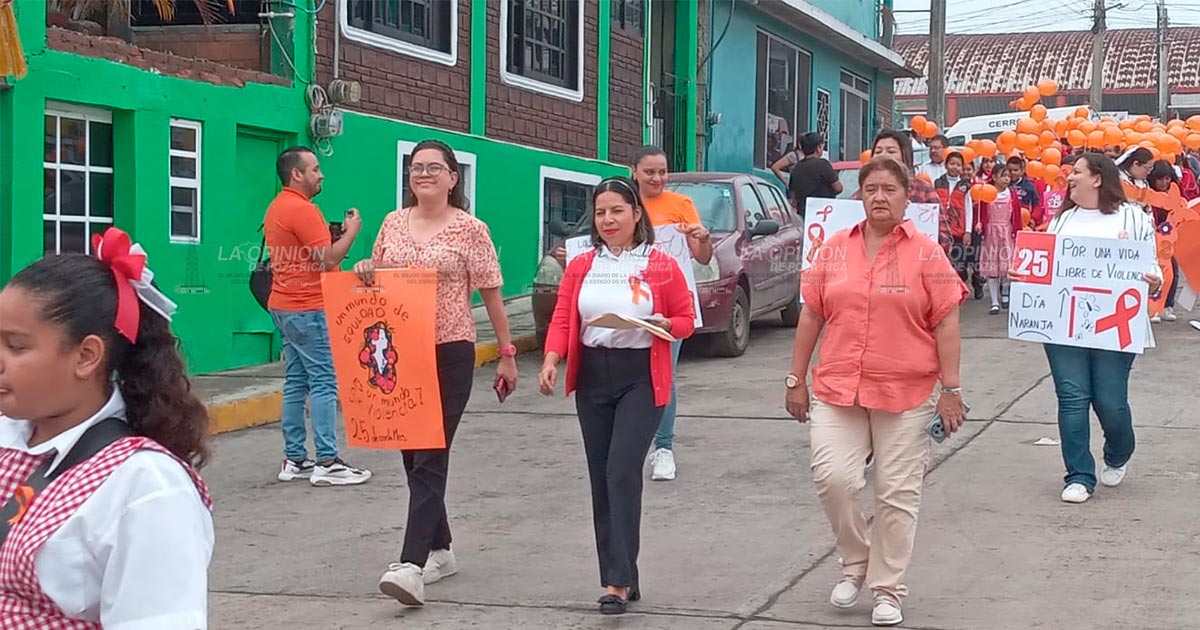 Conmemoran el día naranja