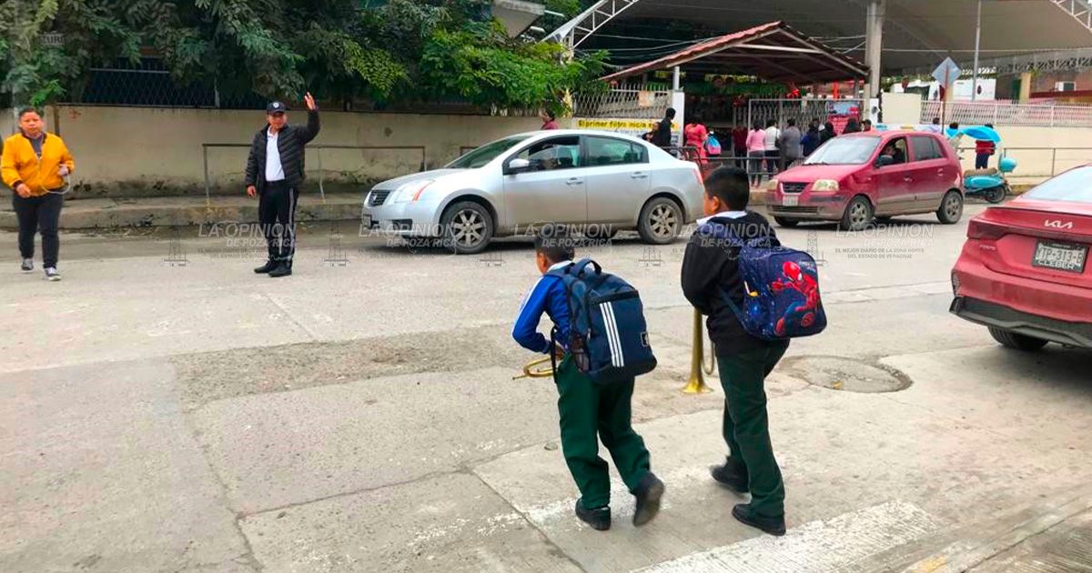 Reactivan Operativo Vial en las escuelas