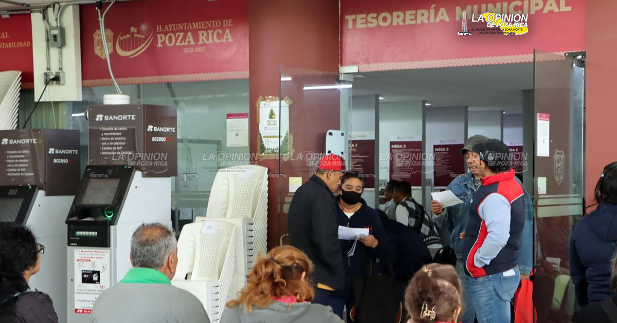 Le atinaron con el predial en sábado
