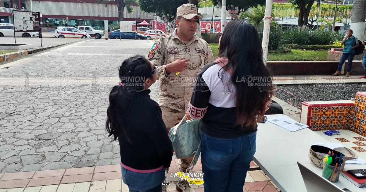 Inicia Sedena reclutamiento de personal en esta región