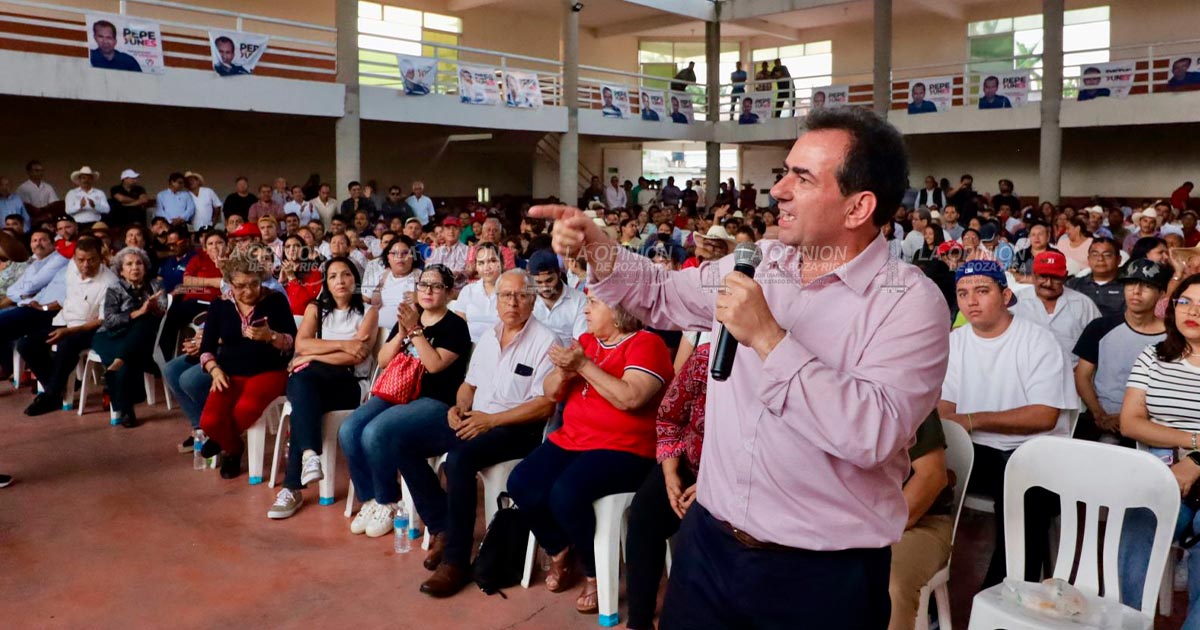 No vengo a conocer Veracruz, le he servido por más de 20 años: Pepe Yunes