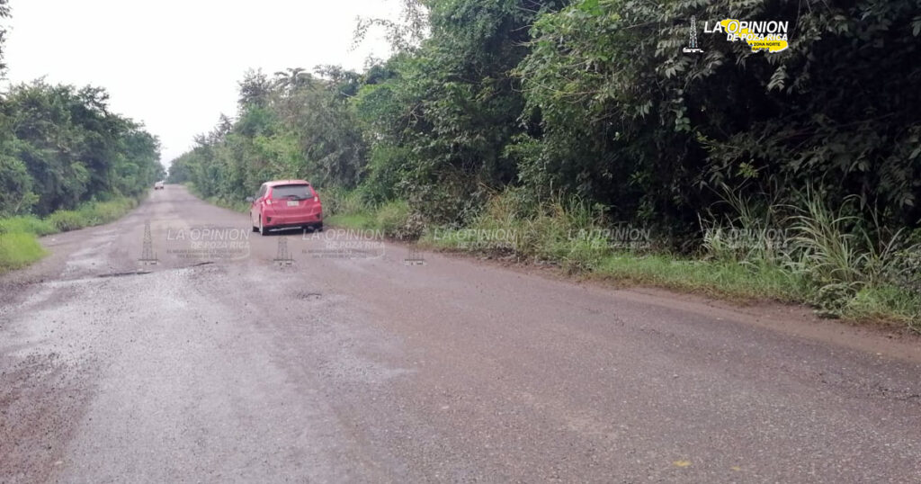 En el olvido, la carretera a la sierra del Totonacapan