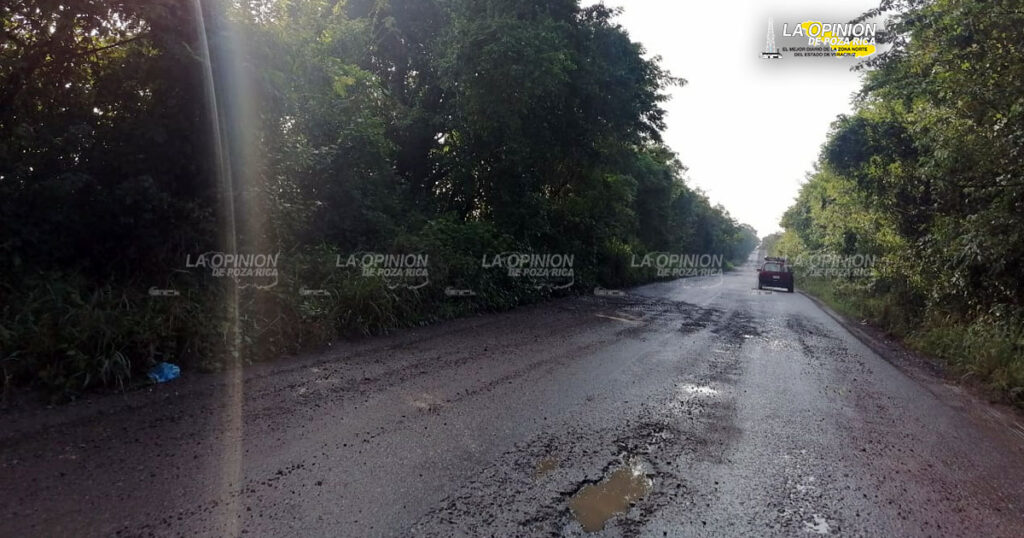 En el olvido, la carretera a la sierra del Totonacapan