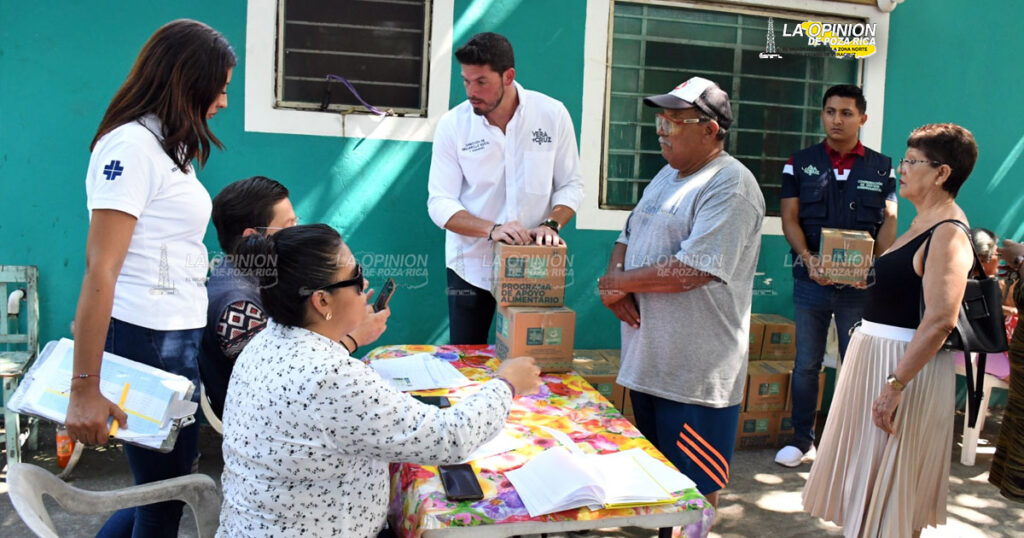 Aumenta Ayuntamiento de Veracruz puntos de entrega de programa de apoyo alimentario