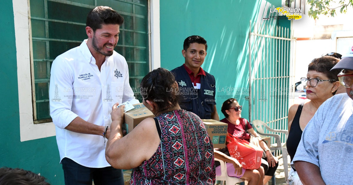 Aumenta Ayuntamiento de Veracruz puntos de entrega de programa de apoyo alimentario