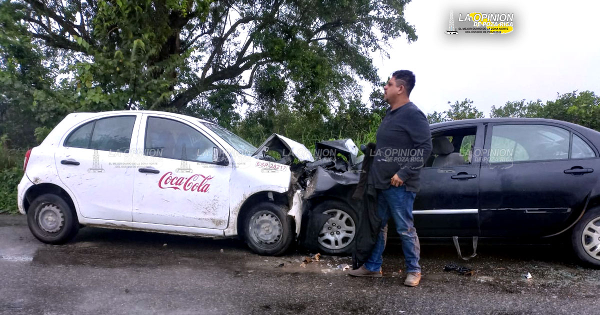 Papantecos sufren aparatoso accidente