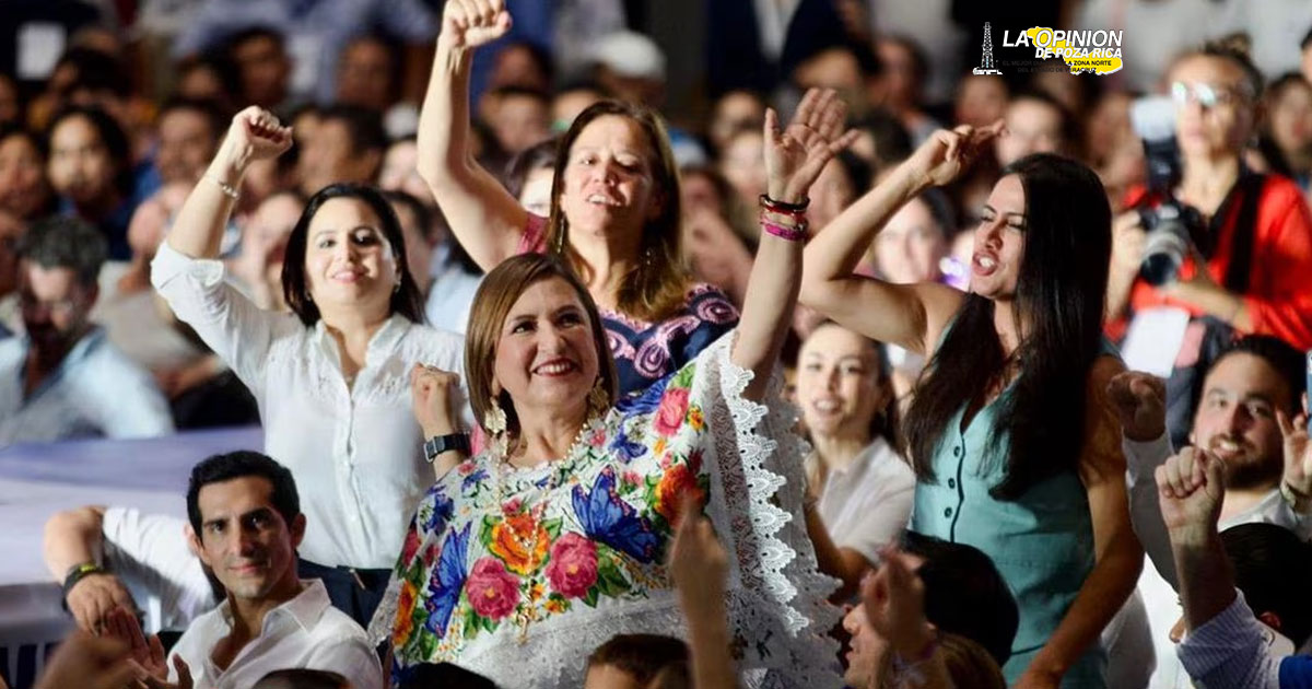 Cierre de precampaña de Xóchitl Gálvez, transmisión en vivo