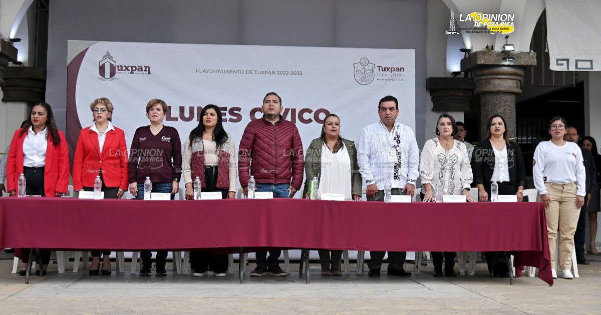 Centro Educativo Euroamericano participa en Lunes Cívico