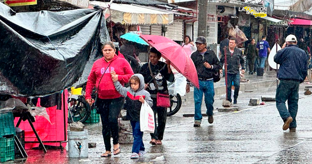 Pega el Norte y frío