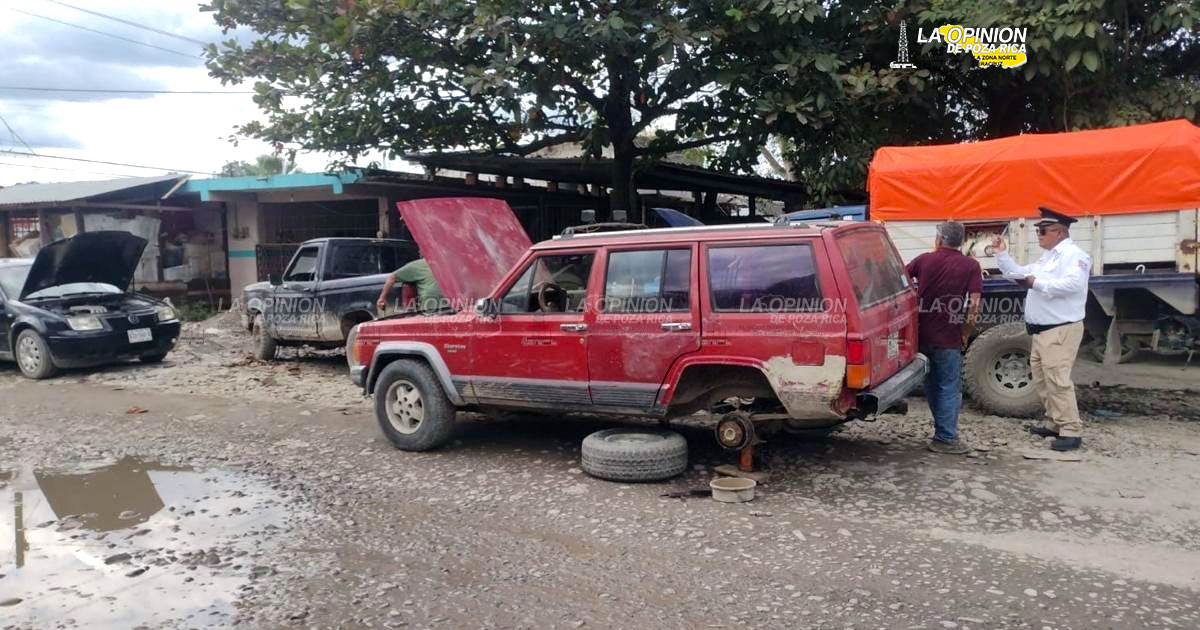 Hojalateros y mecánicos, los que más invaden vías