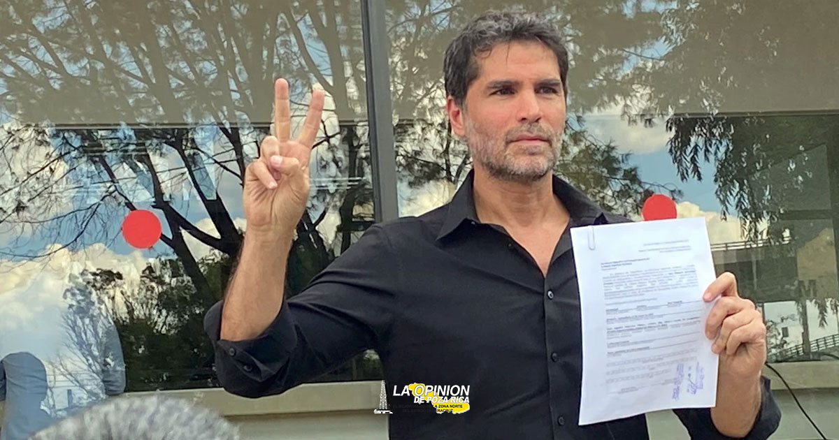 Eduardo Verástegui alcanzó 139 mil firmas, apenas 14% de las requeridas