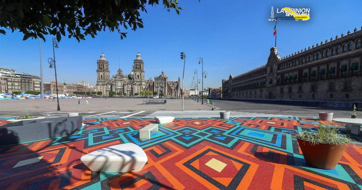 Los alrededores del Zócalo capitalino han sido declarados peatonales