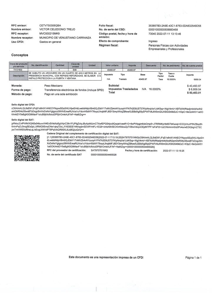 Neto saquea presidencia