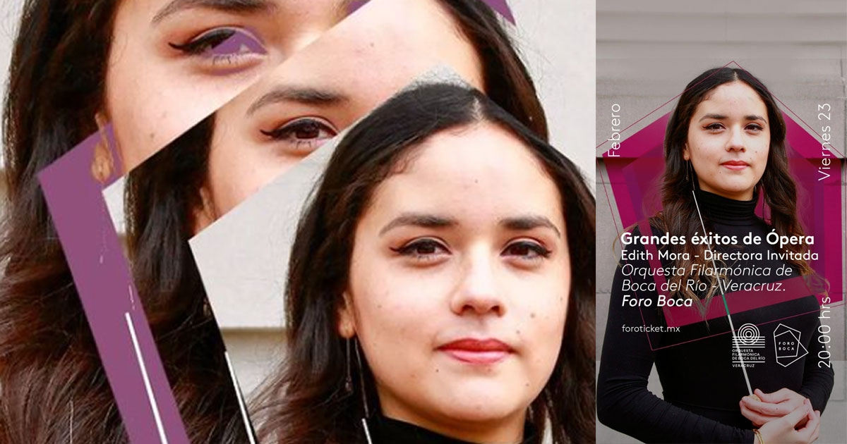 Edith Mora presentará en Foro Boca "Grandes Éxitos de Ópera"