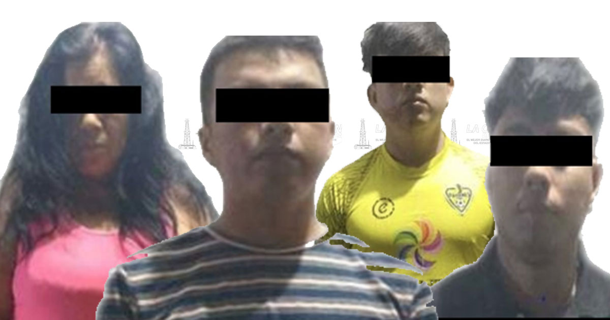 Caen en Poza Rica cuatro narcomenudistas