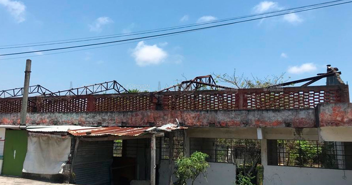 Quedan sólo ruinas del “Mercado El Esfuerzo”