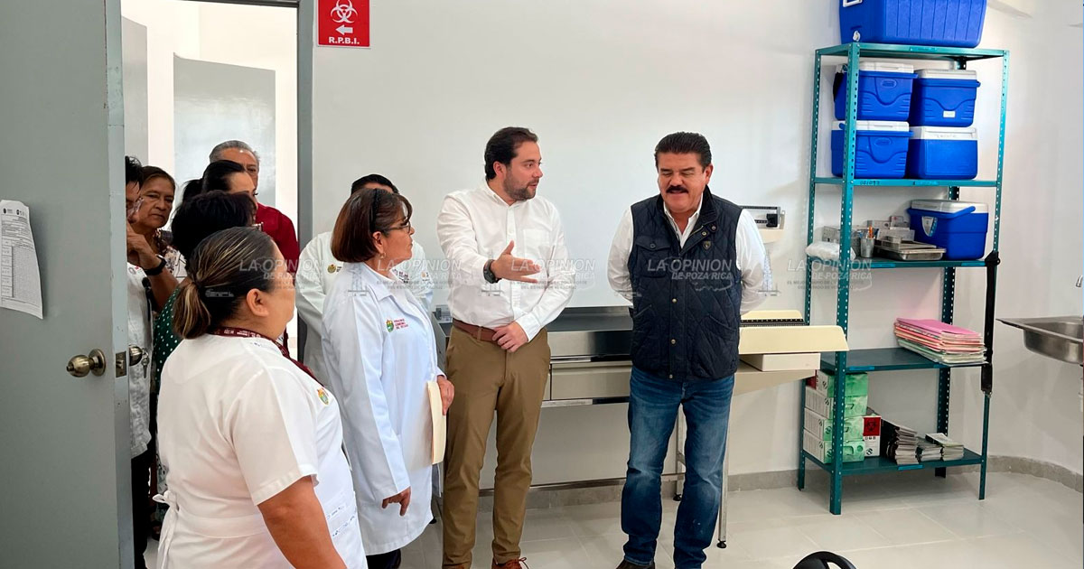 Renuevan Centro de Salud en el ejido Zacate Colorado