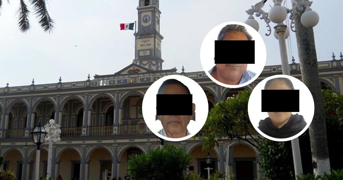 Detenidos ex funcionarios del ayuntamiento de Alvarado