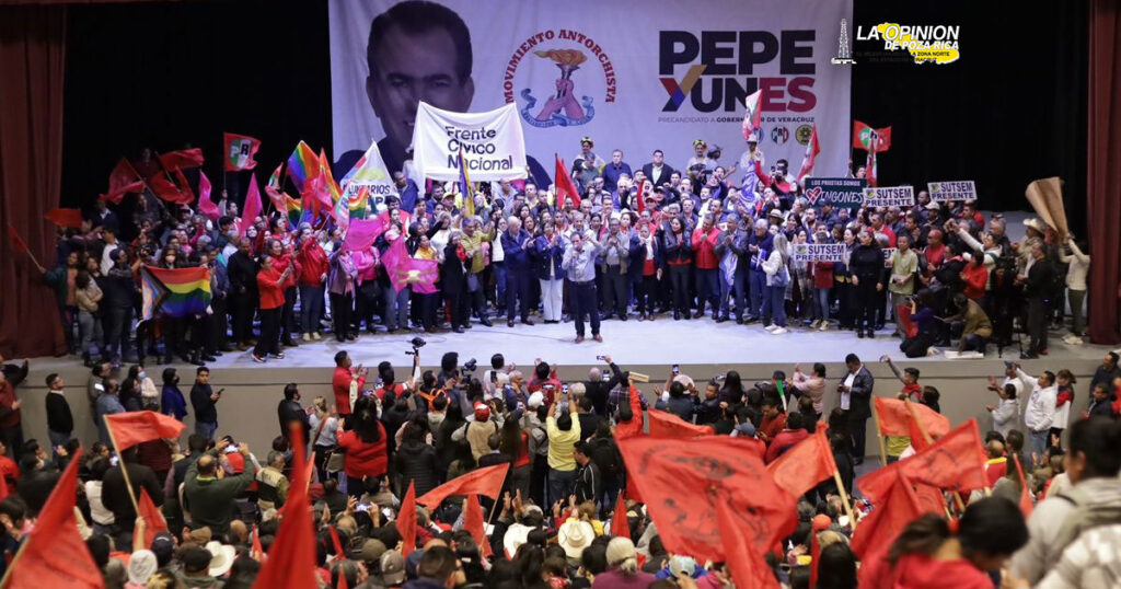 ¡En Veracruz ya se respira el cambio!: Pepe Yunes