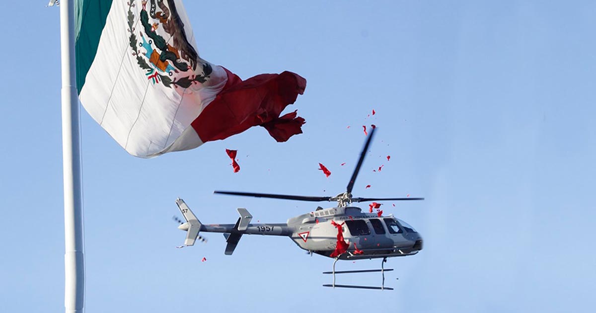Fuerza Armada choca contra bandera