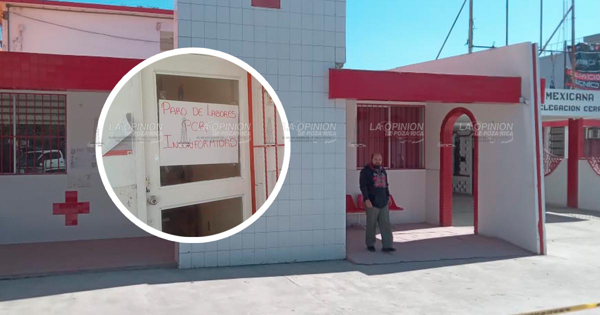 Realizar paro de labores en Cruz Roja