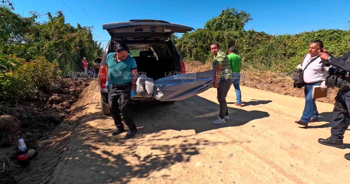¡Hallan muerto a campesino!