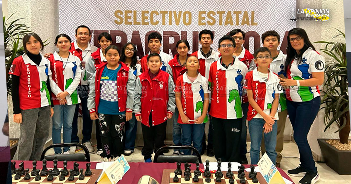 Poza Rica tiene a los mejores ajedrecistas