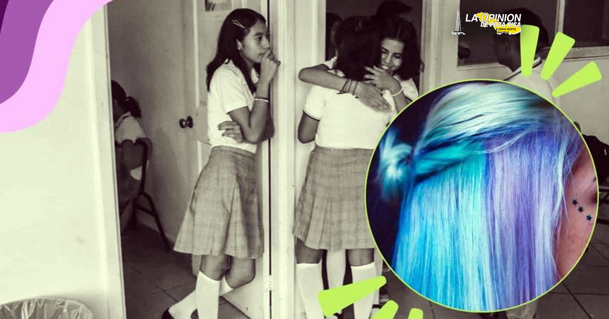 Una estudiante logra amparo para llevar el cabello azul