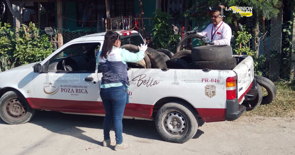 Inicia descacharrización de 26 colonias de Poza Rica