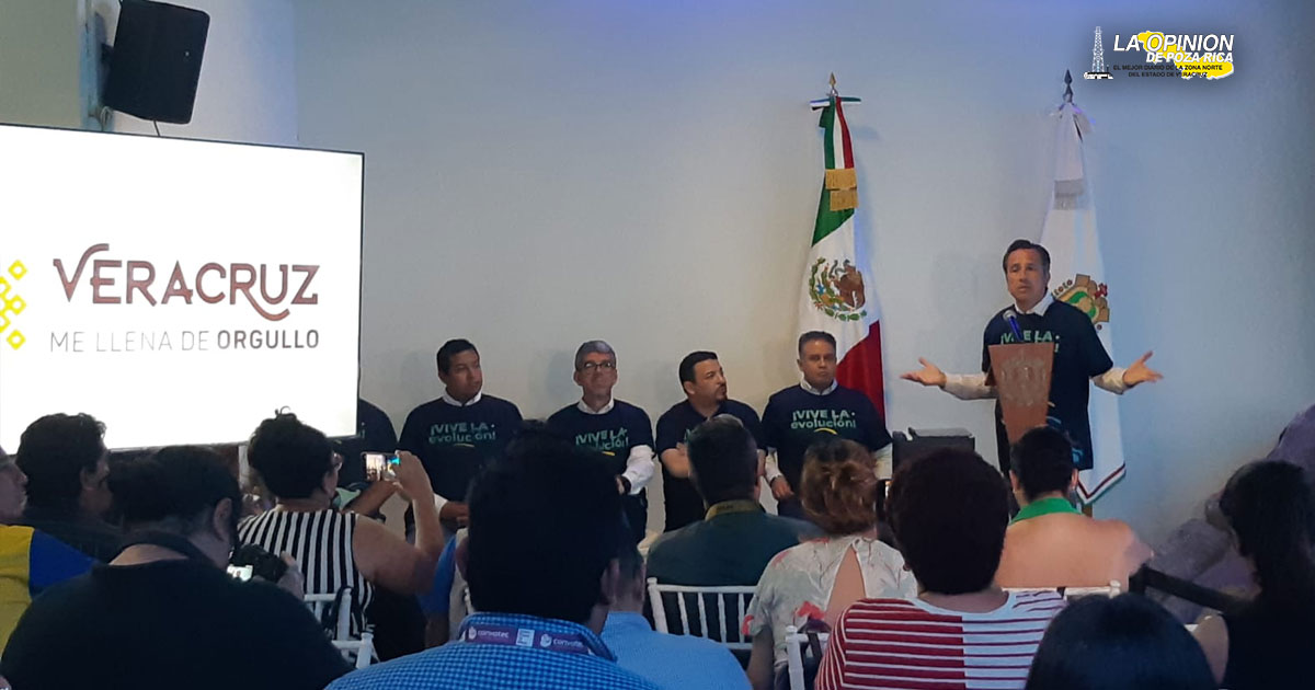 Por falta de permisos federales gobernador no puede inaugurar el Lobario en Aquarium de Veracruz