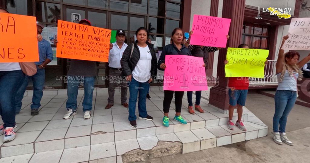 ¡Reclamo de comunidades a alcalde de Cazones!