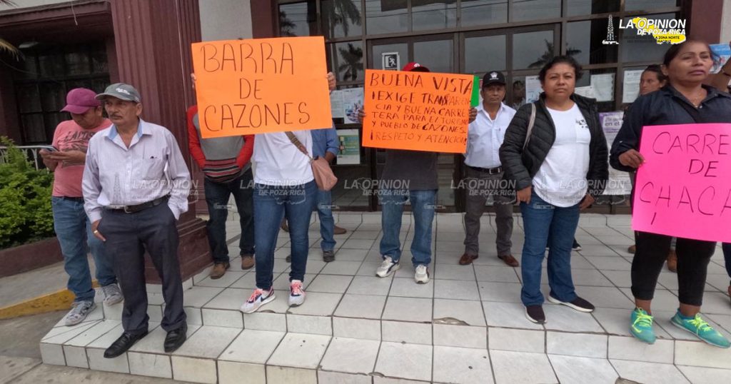 ¡Reclamo de comunidades a alcalde de Cazones!