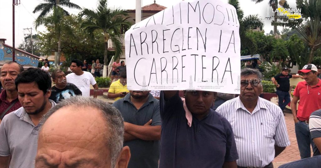 ¡Reclamo de comunidades a alcalde de Cazones!