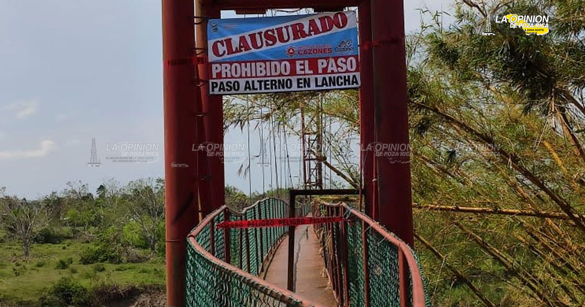 Cazones va en reversa