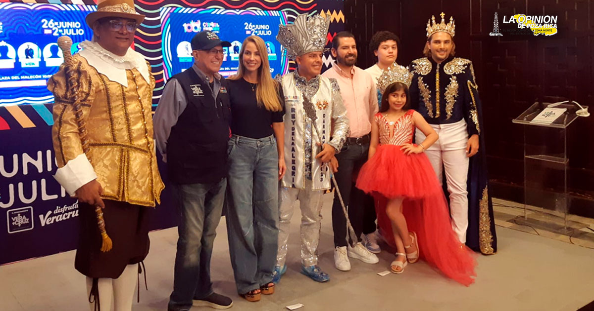 Paty Lobeira anuncia 3 artistas de Carnaval de Veracruz