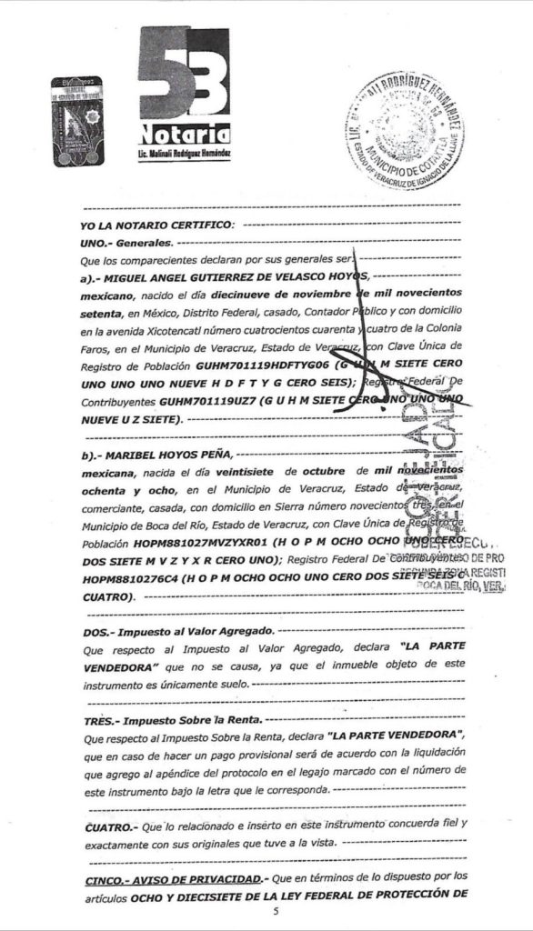 Revelan la escritura de la mansión Peña-Nahle