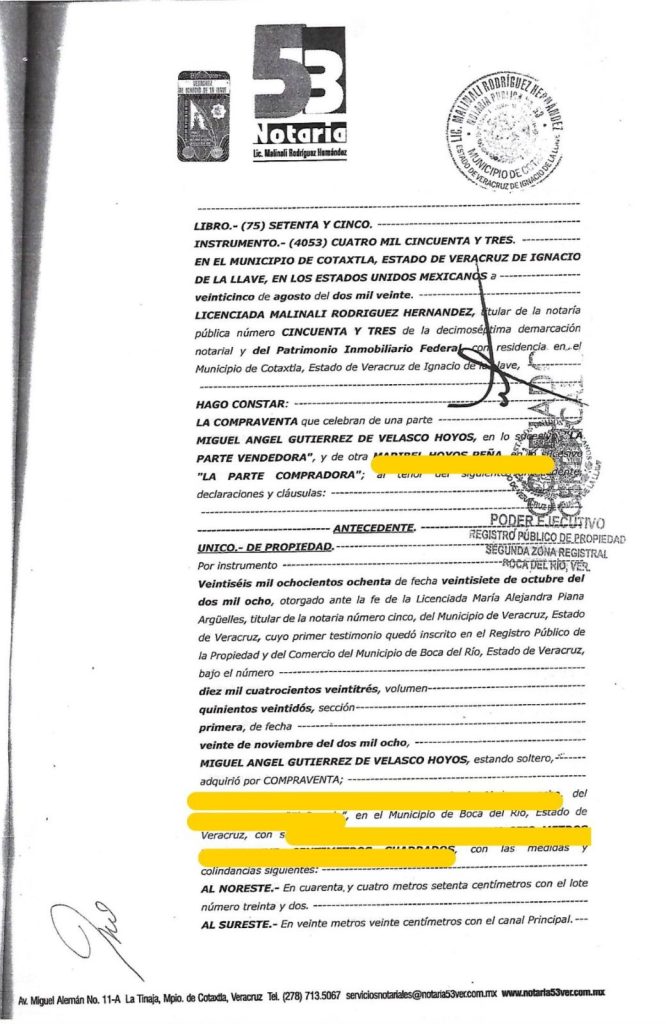 Revelan la escritura de la mansión Peña-Nahle